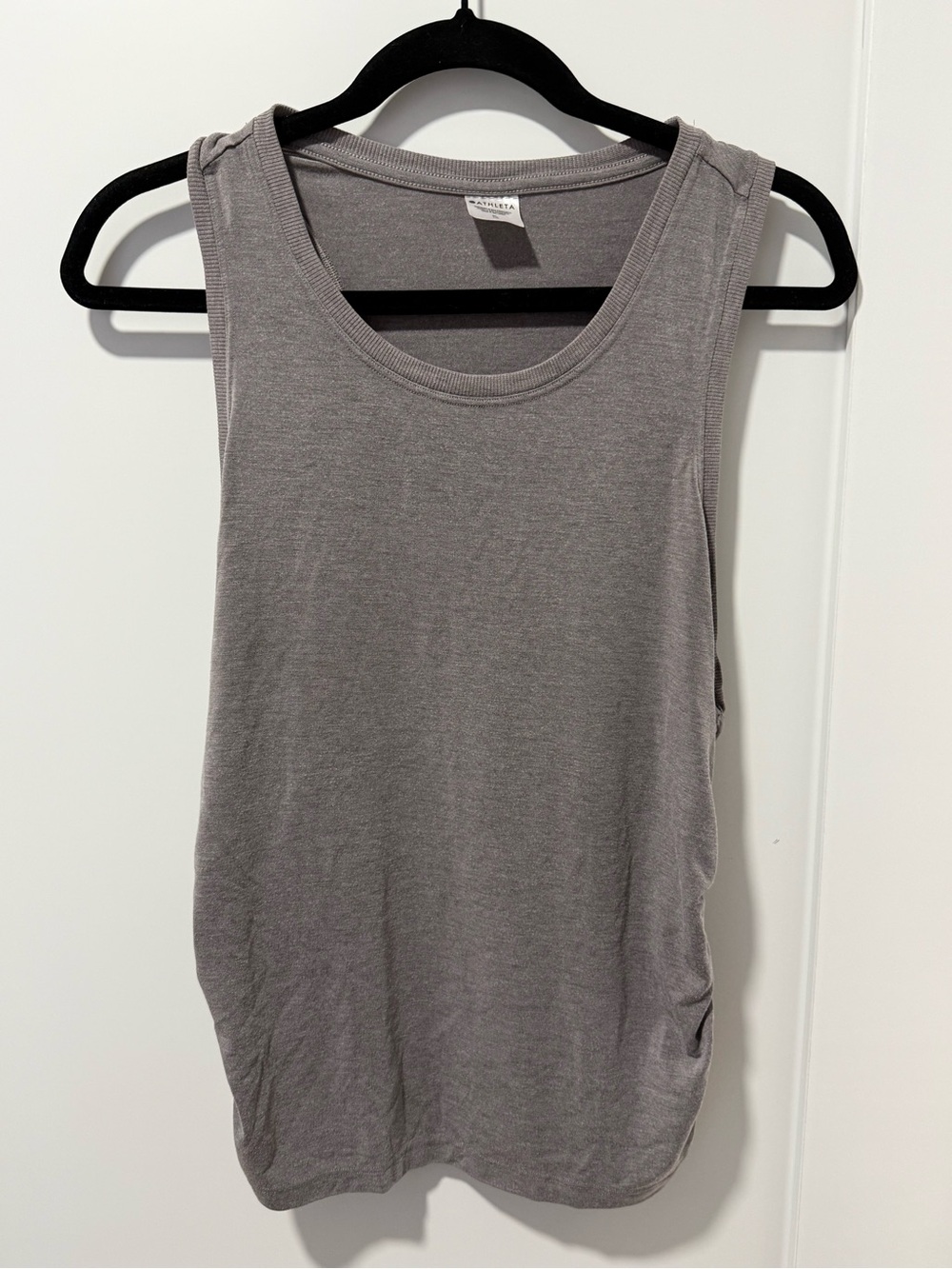 Athleta Sleeveless Tank Top - Light Gray